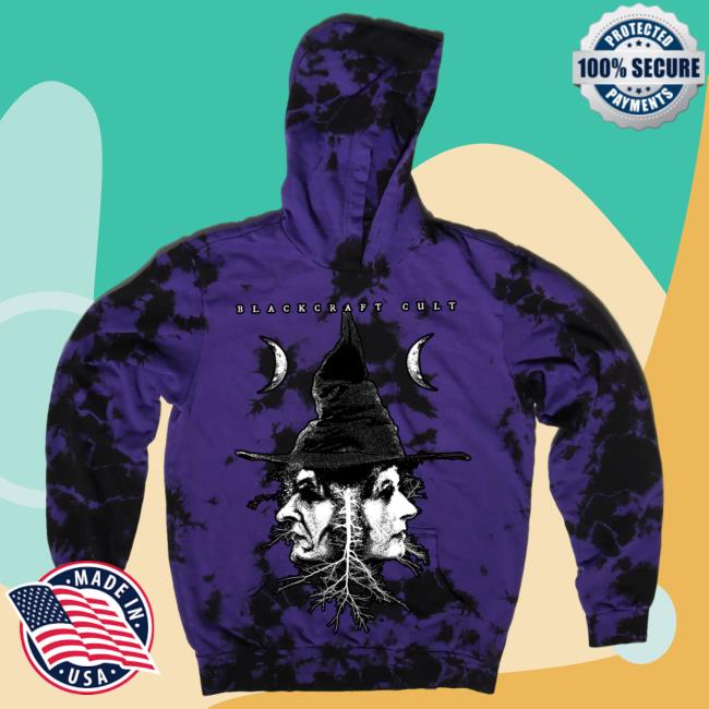 Blackcraft Cult Clothing Store BlackcraftCult Duality - Kids Purple Lightning Dye Pullover Sweatshirt