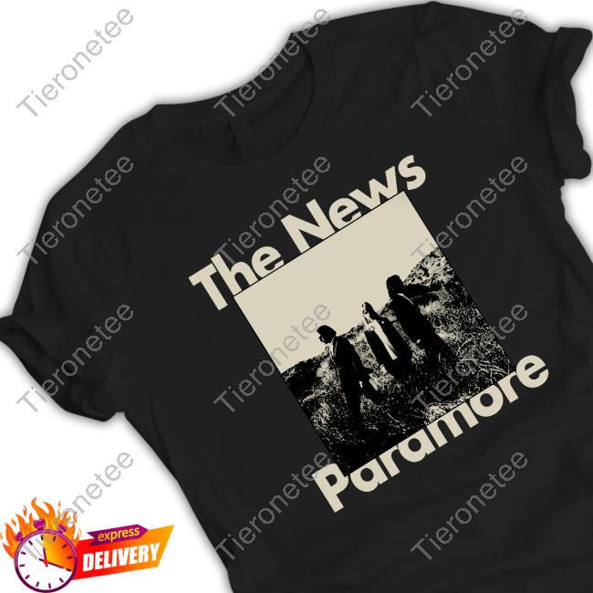 Official The News Top Shirt Official The News Paramore T-Shirt