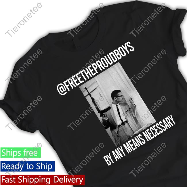Enrique Tarrio Free The Proud Boys By Any Means Necessary Hoodie