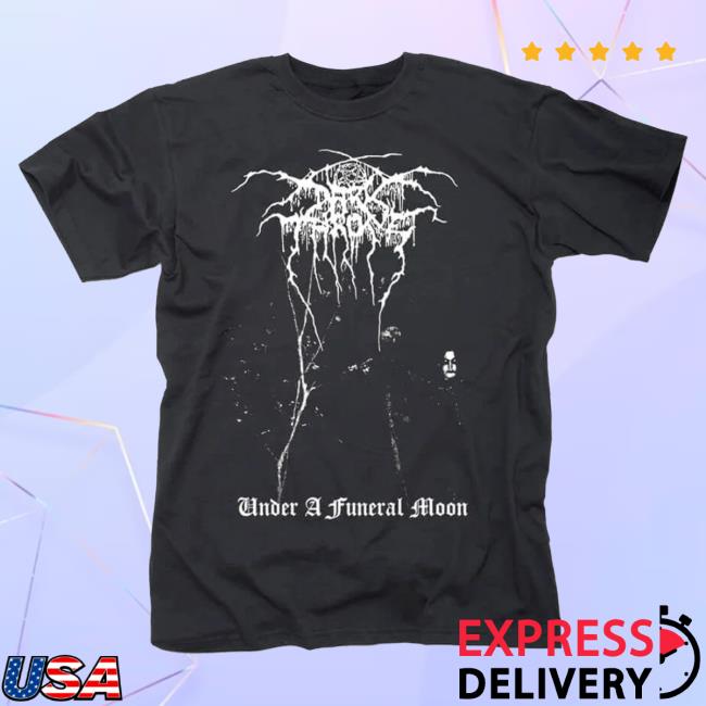 Official Indie Merch Store Shop Darkthrone Under A Funeral Moon Attractive Shirt IndieMerchStore
