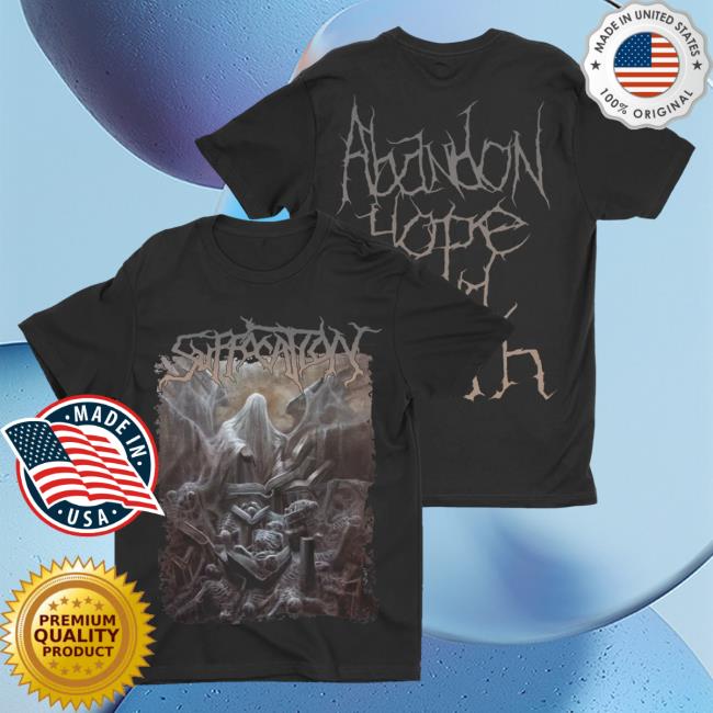 Official Night Shift Merch Indie Merch Store Suffocation - Abandon Hope And Faith Popover Shirt Nightshiftmerch Indiemerchstore
