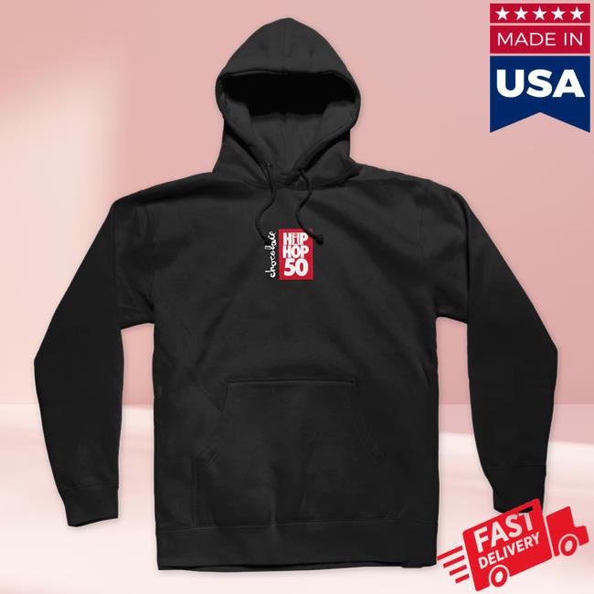 Official Interscope Records Chocolate X Interscope Logo Hood