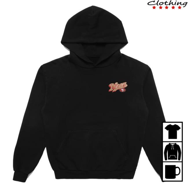 Official Born X Raised Apparel Born X Raised + 49Ers Pro Script Shirts: Black