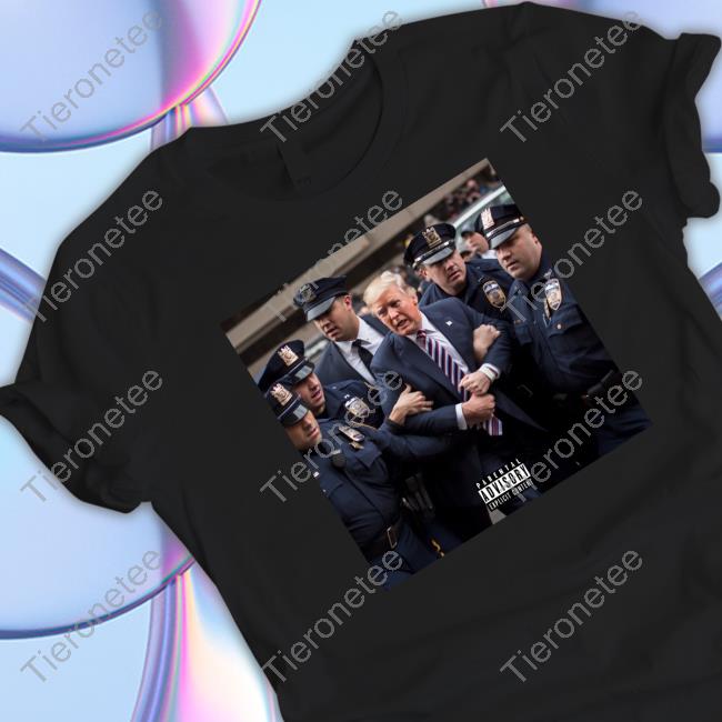 Trump Getting Arrested Meme Tee