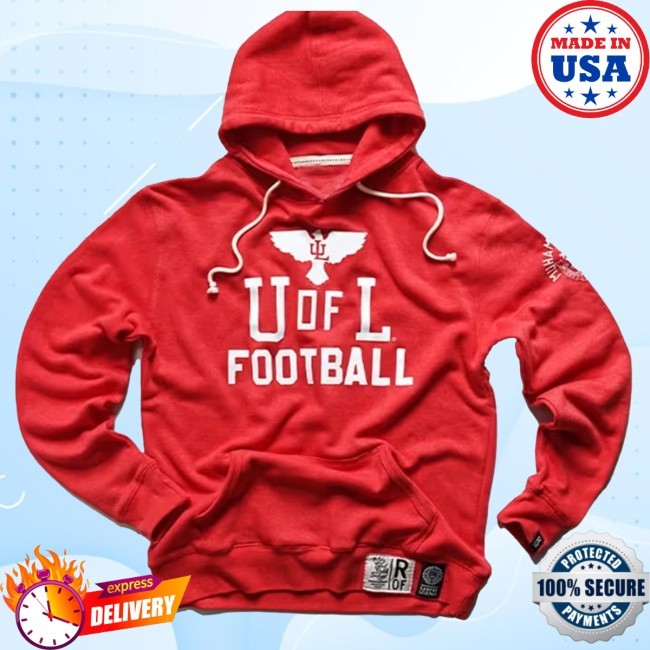 Louisville Cardinals Mens Red Louisville X Ali Fashion Sweatshirt Hoodie
