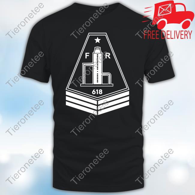 Official Frightened Rabbit Merch Store Emblem Slim Fit Shirt