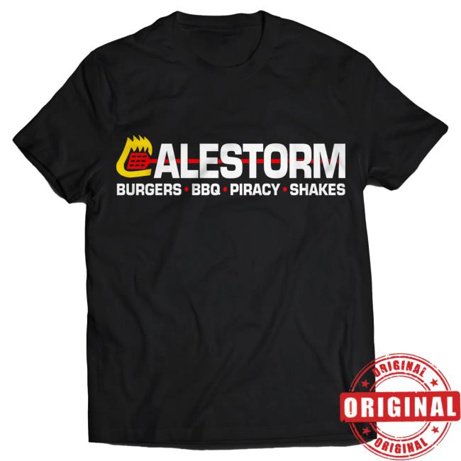 Official Alestorm Merch Store 'BBQ' Popover Shirt Alestorm Clothing