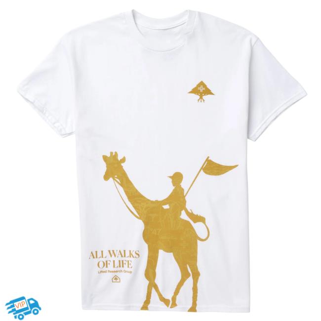 Official Lrg Lifted Research Group Clothing Shop Walks Of Life T-Shirts White