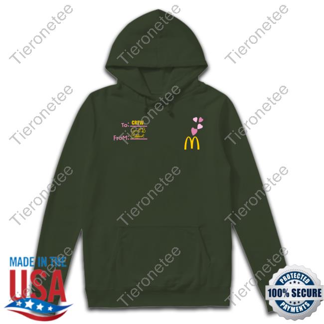 Mcdonald’S To Crew From Cardi B Offset T-Shirt