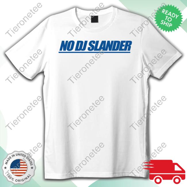 Official New York Revival Shop No Dj Slander Tee