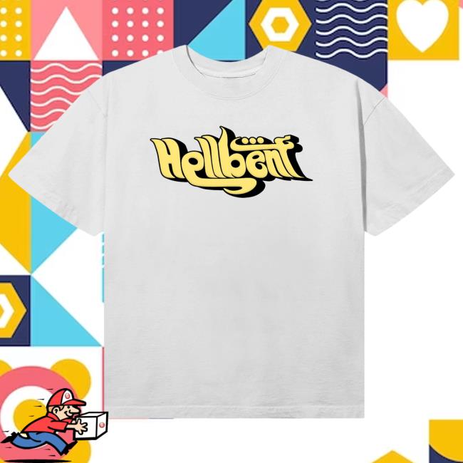 Official Hellbent Records Merch Shop Graffiti Logo Hoodie