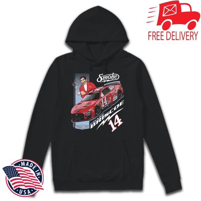 Official Stewart Haas Racing Merch Chase Briscoe 2023 Mahindra Tractors Stewart-Haas Racing Talladega Scheme T-Shirt