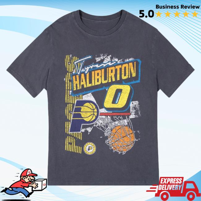 Official New Era Indiana Pacers 2024 Rally Drive Tyrese Haliburton Shirt