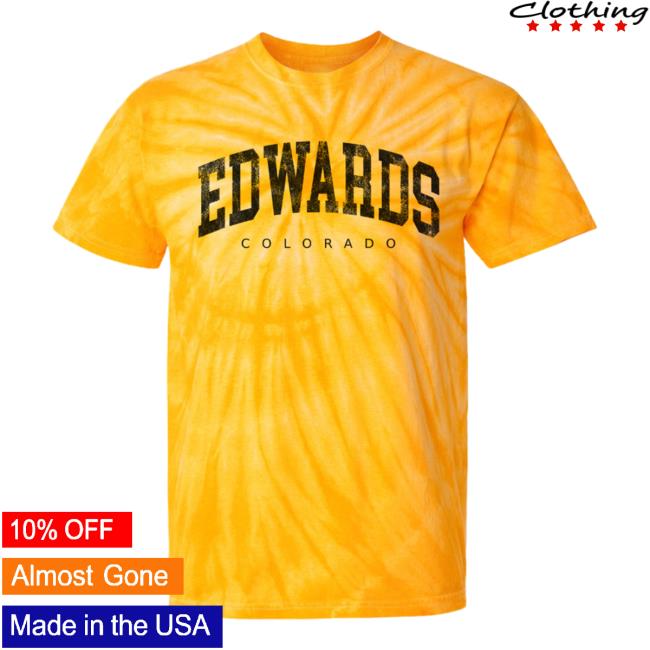 Official Hometown Apparel Edwards Colorado Urban Vibe Tie-Dye Cyclone Pinwheel Pullover Hoodie 3D All-Over Printed