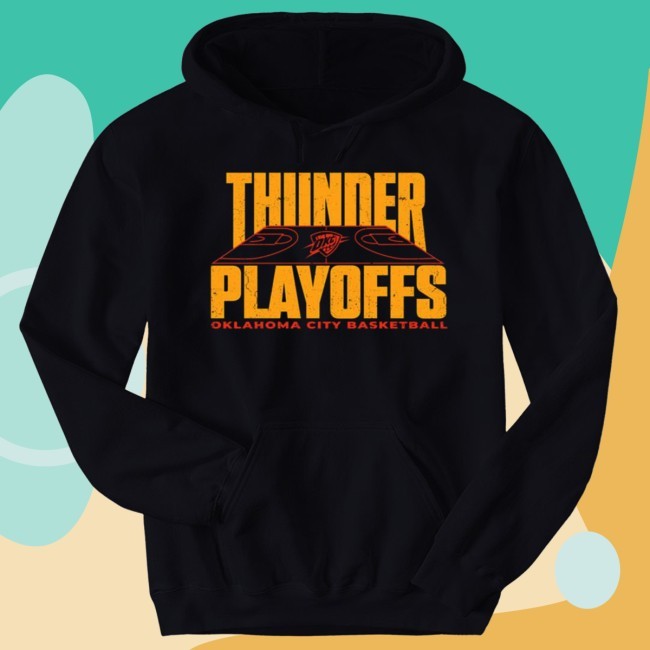 Oklahoma City Playoffs Thunder Vs Nuggets Basketball Hoodie