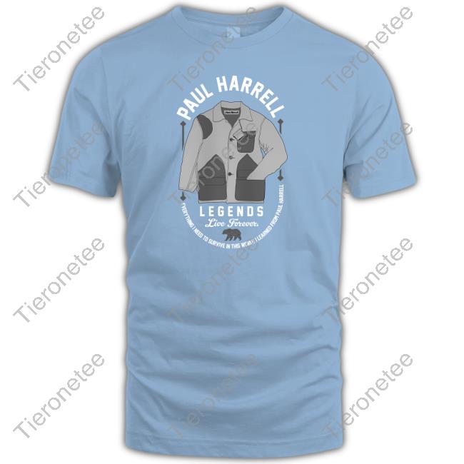 Tristar Trading Merch Paul Harrell Legends Live Forever Fundraiser Shirt