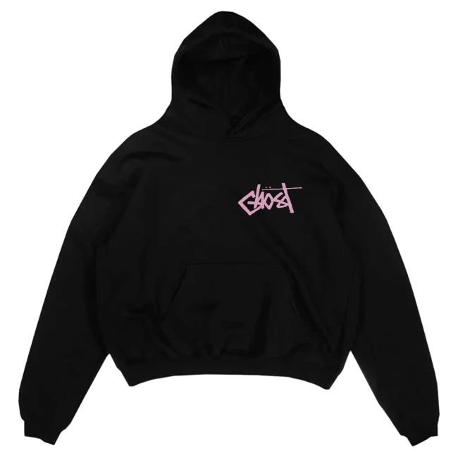 Official Ghost Racing Palm Angels Hood - Black