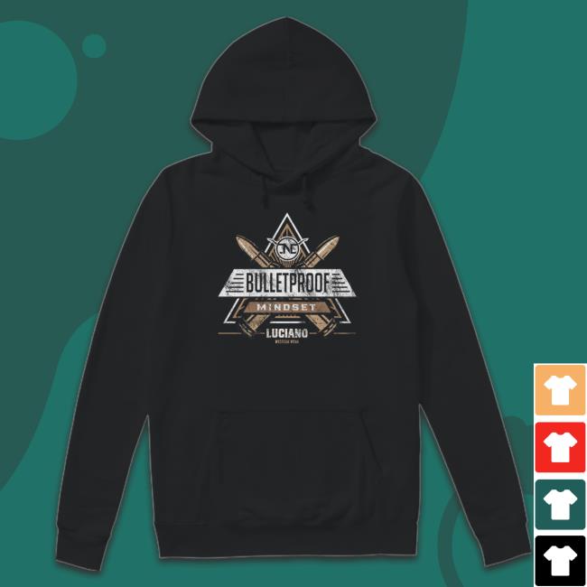 Official Luciano Western Wear Merch Bulletproof Mindset Vintage Hoodie