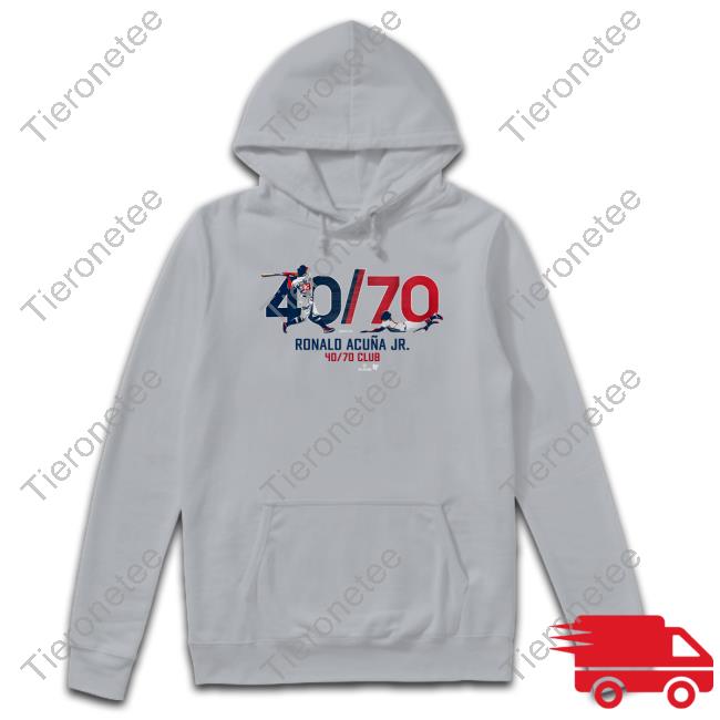 Ronald Acuña Jr 40 70 Hoodie