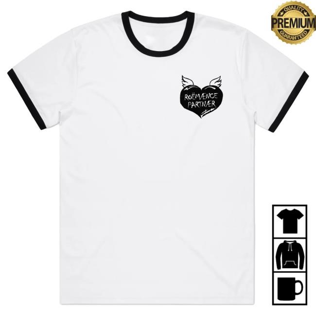 Dropout TV Romance Partner Live Show Ringer T-Shirt Graphic Fan Identity Style Dropout TV Romance Partner Ringer Tee