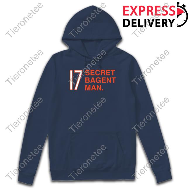 Official 17 Secret Bagent Man T Shirt