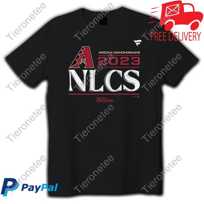 Official Fanatics Merch Arizona Diamondbacks Fanatics Branded 2023 Division Series Winner Locker Room T-Shirt