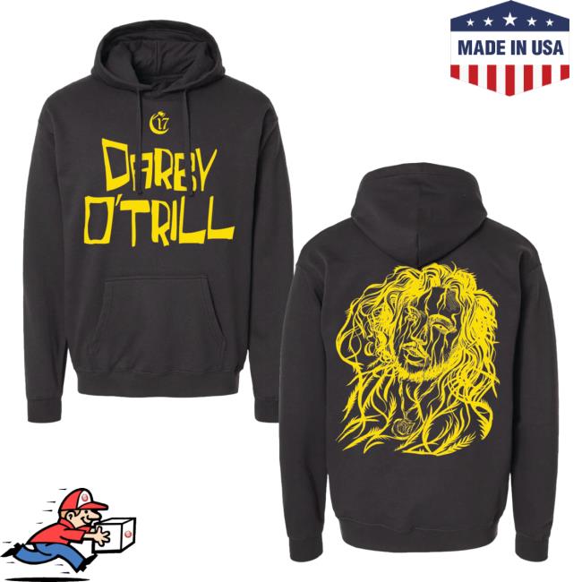 Official Chapter 17 Records OuijaMacc Merch Shop Ouija Macc Darby O'trill - Self Portrait Pull Over Hoodie