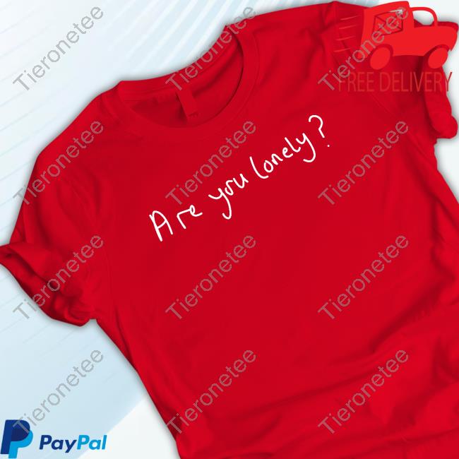 Pet Shop Boys Store Loneliness Red Shirt 2024
