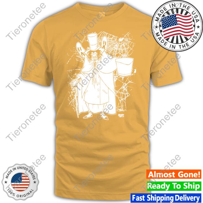 Official Beware Of Hitchhiking Ghosts Hatbox Ghost Tribute Shirt