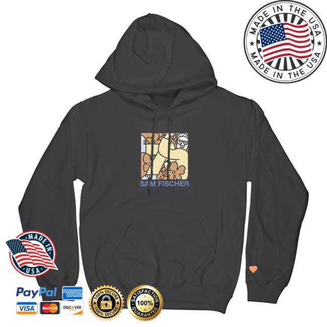 Official Sam Fischer Sam In A Box Pullover Hoodie Grey SamFischer