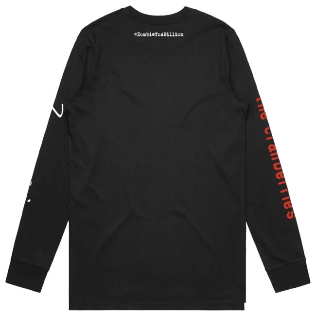 Official The Cranberries Merch Shop Zombie Black Long Sleeve T Official The Cranberries Merch Shop Zombie Black Long Sleeve