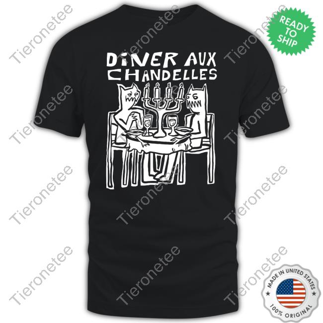 Official Iskream5 Shop Dîner Aux Chandelles Shirt