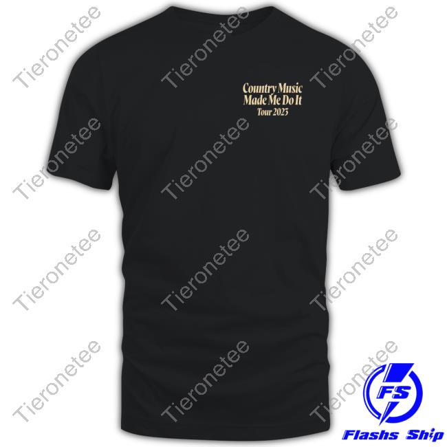 Carly Pearce Merch Cmmmdi Country Music Made Me Do It Tour Tee
