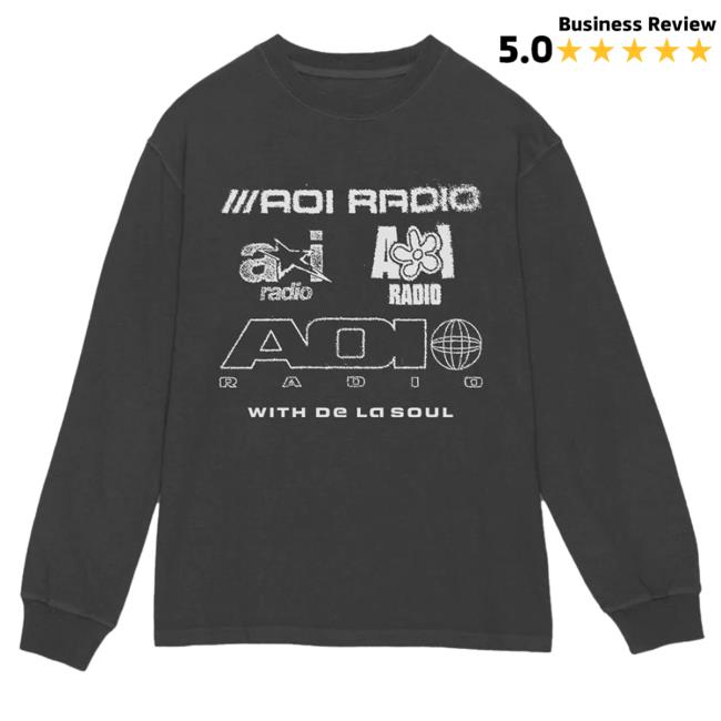 We Are De La Soul Aoi Radio With De La Soul Long Sleeve New Shirt