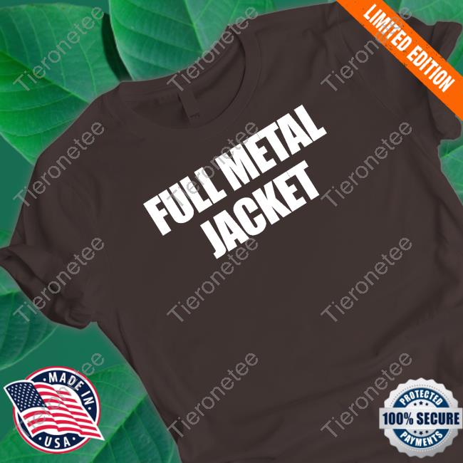 Full Metal Jacket Shirt ZillaKami Full Metal Jacket Long Sleeve Tee