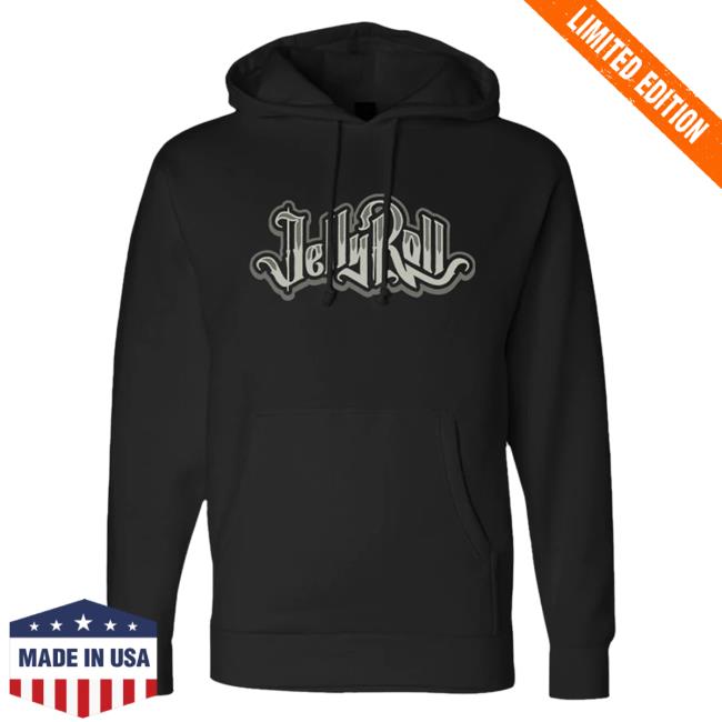 Official Jelly Roll Merch Logo Skull Crown Hooded