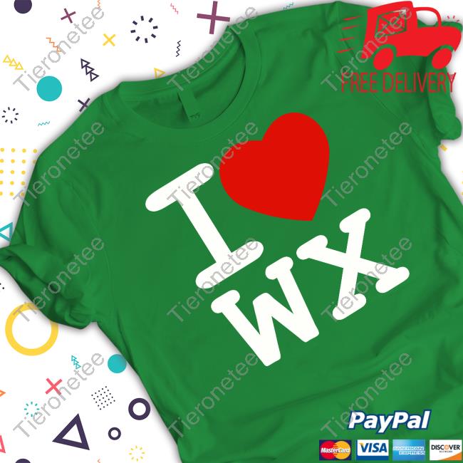 Official I Love Wx T Shirt