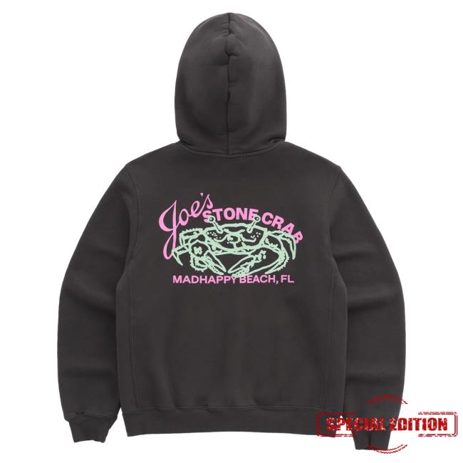 Official Madhappy Clothing Merch Store Joe's Stone Crab Hoodies Mad Happy Shop