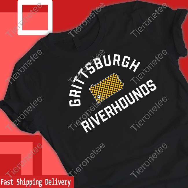Pittsburgh Clothing Company Merch Grittsburgh Riverhounds Long Sleeved T Shirt