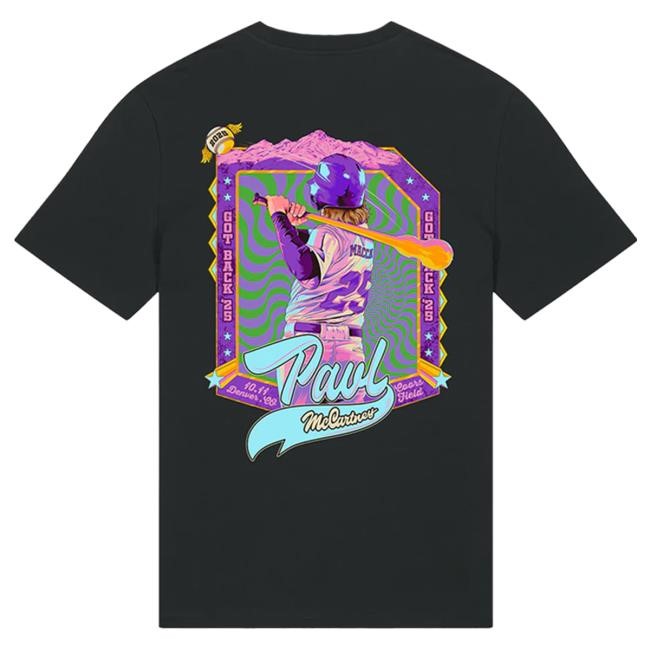 Official Paul Mccartney Merch Store Got Back 2025 Denver Event Hot Shirt
