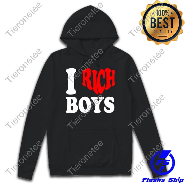 Qierraa I Love Rich Boy Tee Shirt