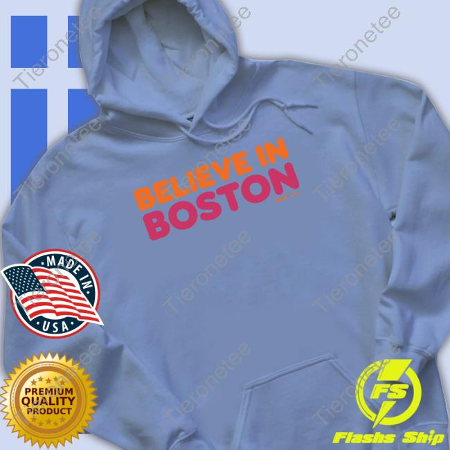 Official Sully's Brand Believe In Boston X Dunkin Tee