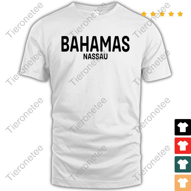 Official Bahamas Nassau White Tee