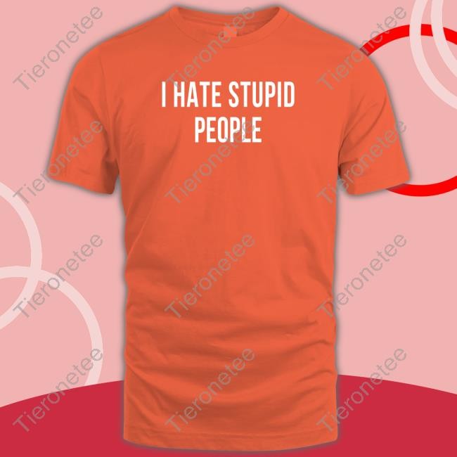 I Hate Stupid People Crewneck Sweatshirt