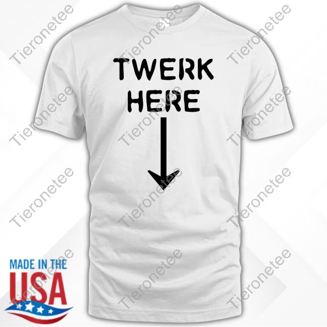 Official Out Of Context Football Twerk Here Down Arrrow Tee Shirt Nocontextfooty