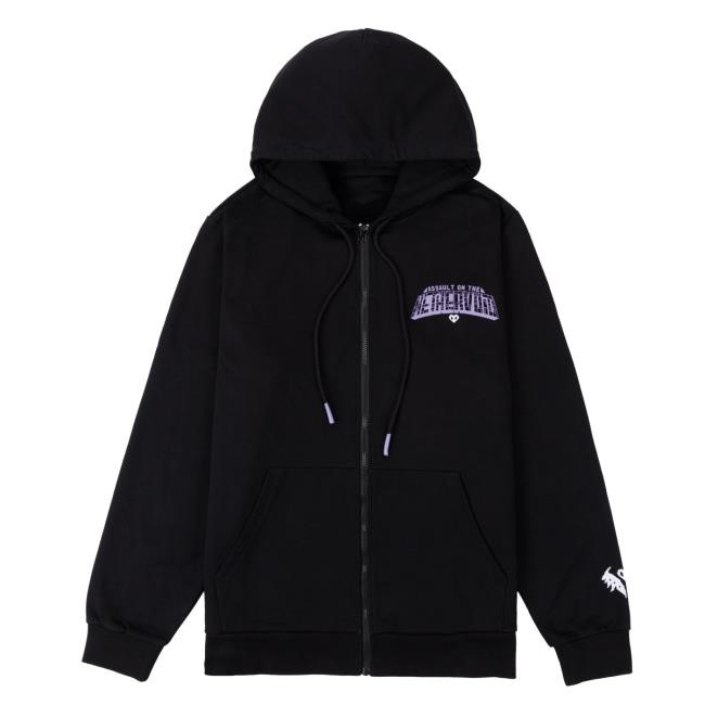Hardcore Build Nethervoid Zip-Up Sweatshirt Hooded - Philza Official Merch Shop Ph1lza Clothing Store Apparel
