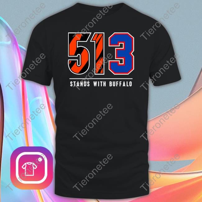 Official 513 Stands With Buffalo T-Shirt