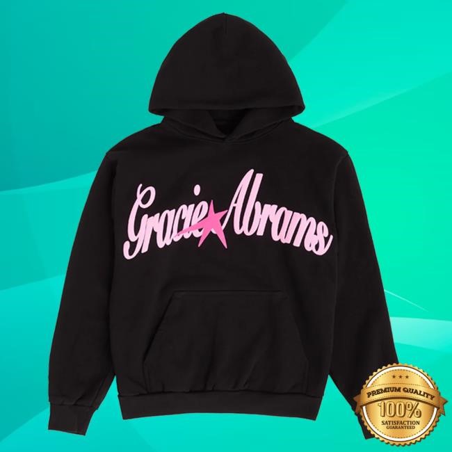 Gracie Abrams Black Star Hood