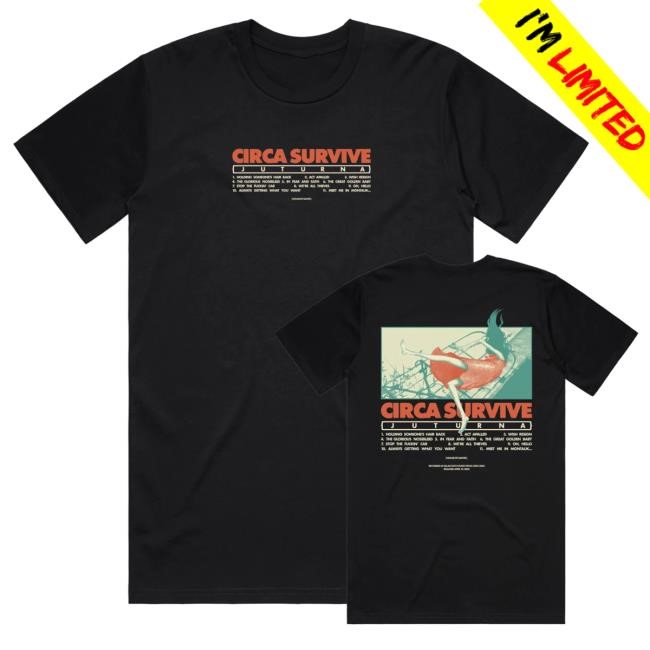 Circa Survive Juturna Tracklist New T-Shirt Circa Survive Merch Store