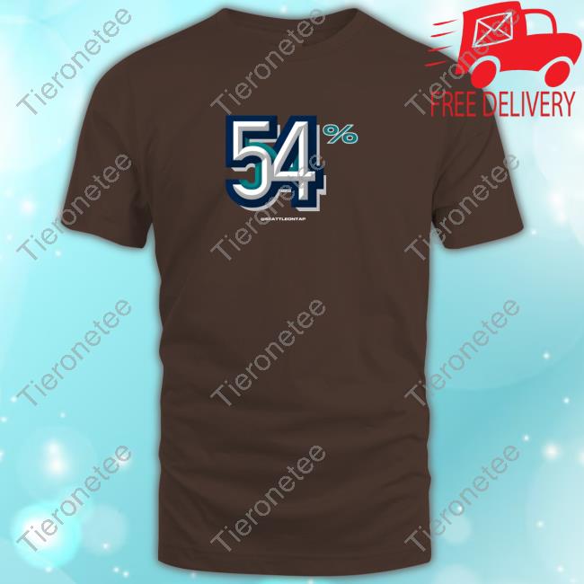Official Seattle Baseball 54% Tee Shirt